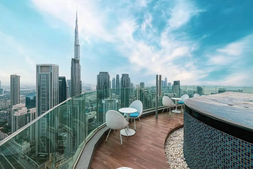 64Th Floor Highest Downtown Infinity Pool Burj Khalifa View Apartment Dubai