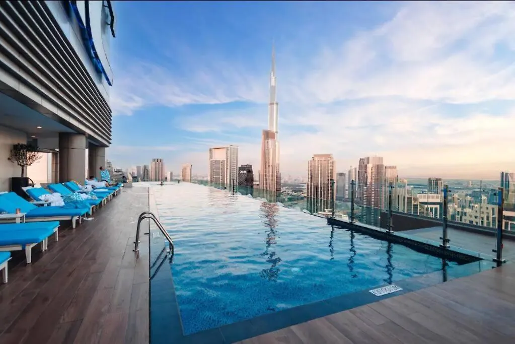 64Th Floor Highest Downtown Infinity Pool Burj Khalifa View Apartment Dubai